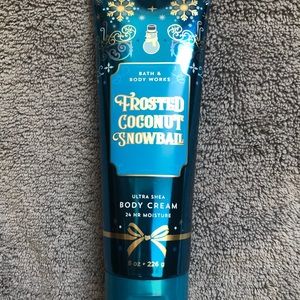 Frosted coconut snowball lotion